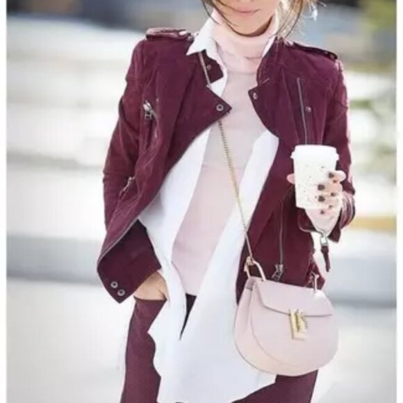 Bagatelle Heritage Suede Moto Jacket